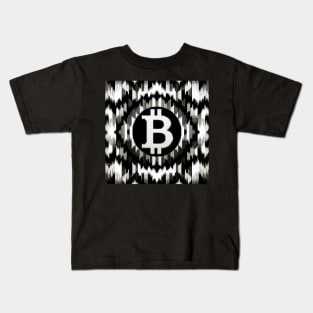 Crypto Pulse: The Rhythmic Beat of Bitcoin Kids T-Shirt